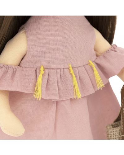 Απαλή κούκλα Orange Toys Sweet Sisters -Σόφη με φούντα φόρεμα,  32 cm - 5