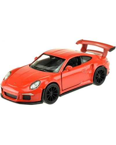 Μεταλλικό αυτοκίνητο Toi Toys Welly Porsche GT 3,κόκκινο - 1