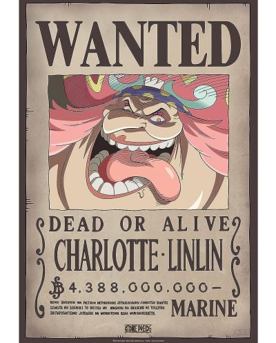  Μίνι αφίσα  GB eye Animation: One Piece - Big Mom Wanted Poster (Series 2) - 1