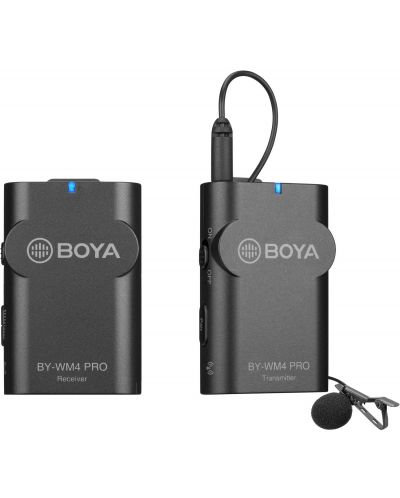 Σύστημα μικροφώνου Boya - BY-WM4 Pro K1, Ασύρματο, Μαύρο - 1