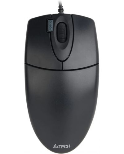 A4tech OP 620D Οπτικό ποντίκι USB μαύρο - 1