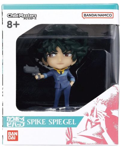 Μίνι φιγούρα Bandai Animation: Cowboy Bebop - Spike Spiegel (Chibi Masters), 8 cm - 2