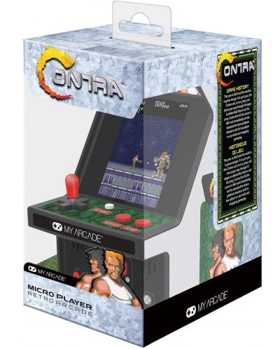 Μίνι ρετρό κονσόλα My Arcade - Contra Micro Player (Premium Edition) - 2