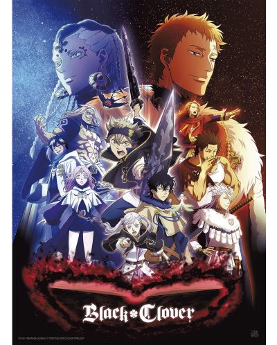  Μίνι αφίσα  GB eye Animation: Black Clover - Group - 1