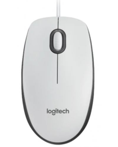 Ποντίκι Logitech - M100, οπτικό, λευκό - 1