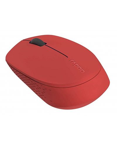 Ποντίκι RAPOO - M100 Silent, οπτικό, ασύρματο, κόκκινο - 2