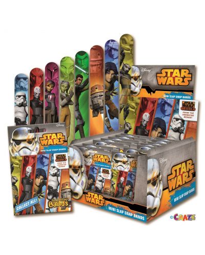 Μίνι συλλεκτικό βραχιόλι Craze - Star Wars:Οι επαναστάτες, ποικιλία - 5