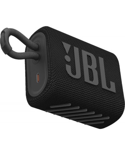 Mini ηχείο JBL - Go 3, μαύρο - 3