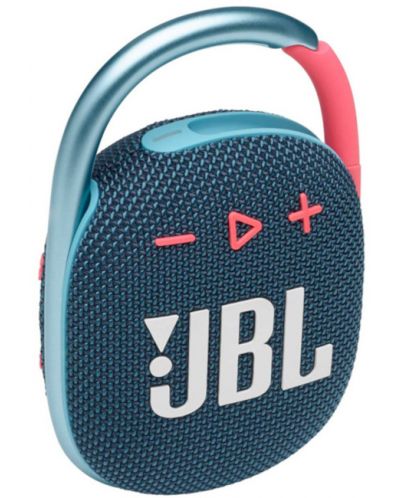 Μίνι ηχείο JBL CLIP 4, μπλε/ροζ - 2