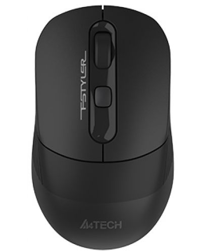 Ποντίκι A4tech - Fstyler FB10C, οπτικό, ασύρματο, Stone Black - 1