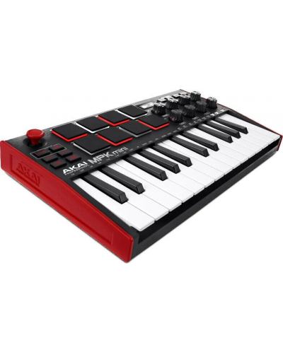 MIDI controller-synthesizer Akai Professional - MPK Mini 3, μαύρο/κόκκινο - 2