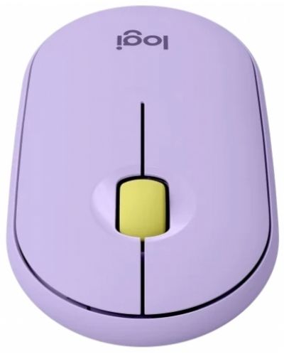 Ποντίκι Logitech - Pebble M350, οπτικό, ασύρματο, Lavender Lemonade - 3