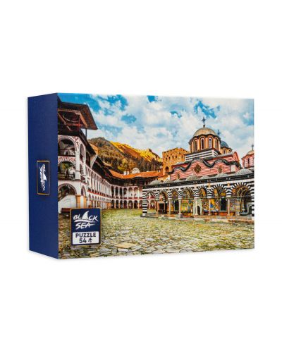 Μίνι παζλ Black Sea Puzzles από 54 κομμάτια - Μοναστήρι του Αγίου Ιβάν Ρίλσκι - 1