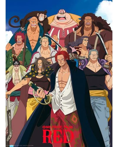 Μίνι αφίσα GB eye Animation: One Piece - Red Hair Pirates - 1