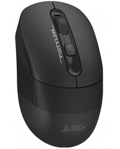 Ποντίκι A4tech - Fstyler FB10C, οπτικό, ασύρματο, Stone Black - 2