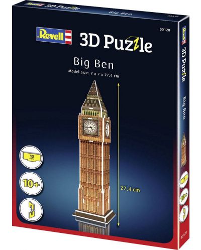 Μίνι 3D παζλ Revell - Big Ben - 1