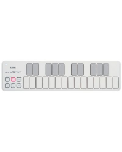 MIDI ελεγκτής Korg - nanoKEY2, λευκό - 1