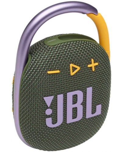 Μίνι ηχείο JBL - CLIP 4, πάσινο/κίτρινο - 2