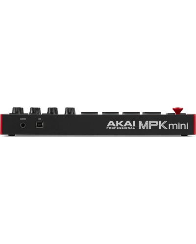 MIDI controller-synthesizer Akai Professional - MPK Mini 3, μαύρο/κόκκινο - 4