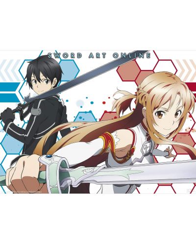  Μίνι αφίσα GB eye Animation: Sword Art Online - Asuna & Kirito 2 - 1