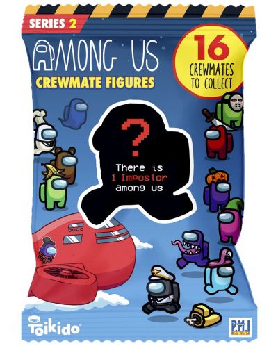 Μίνι φιγούρα P.M.I. Games: Among us - Crewmate (Mini mystery bag) (Series 2), 1 τεμάχιο, ποικιλία - 1
