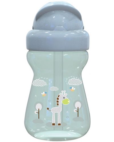Αθλητικό μπουκάλι Lorelli Baby Care - Animals, 200 ml, πράσινο - 1