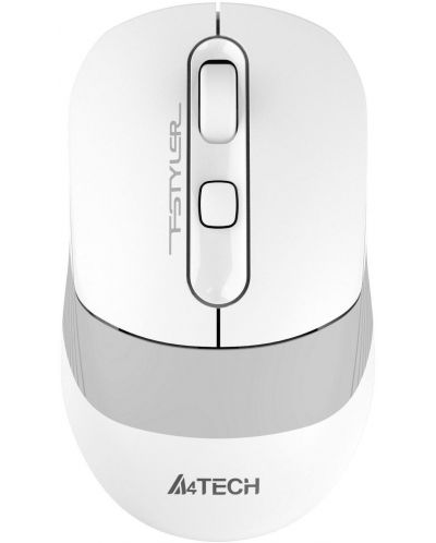 Ποντίκι A4tech - Fstyler FB10C, οπτικό, ασύρματο, Grayish White - 1
