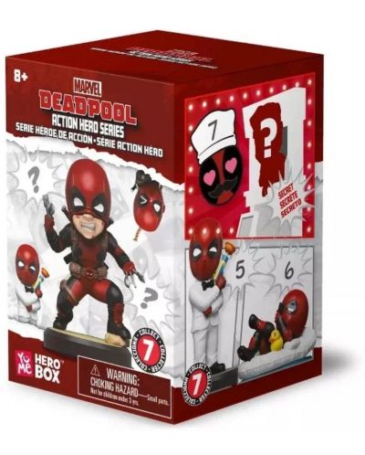 Μίνι φιγούρα YuMe Marvel: Deadpool - Action Hero Series, Mystery box - 1