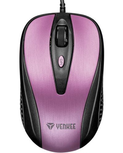 Ποντίκι Yenkee - 1025PK, οπτικό, ροζ - 1
