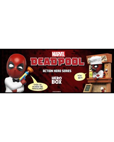 Μίνι φιγούρα YuMe Marvel: Deadpool - Action Hero Series, Mystery box - 2