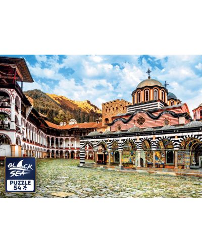 Μίνι παζλ Black Sea Puzzles από 54 κομμάτια - Μοναστήρι του Αγίου Ιβάν Ρίλσκι - 2