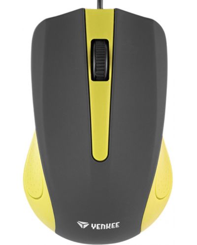 Ποντίκι Yenkee - 1015YW, οπτικό, κίτρινο - 1