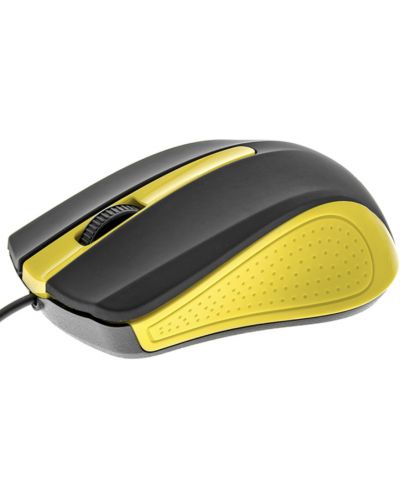 Ποντίκι Yenkee - 1015YW, οπτικό, κίτρινο - 3