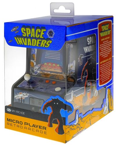 Μίνι ρετρό κονσόλα My Arcade - Space Invaders Micro Player (Premium Edition) - 2