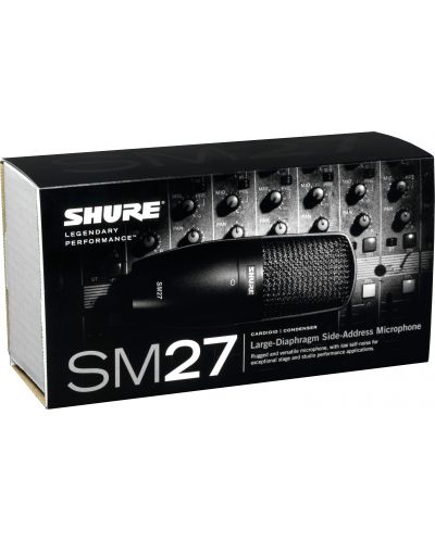Μικρόφωνο Shure - SM27, μαύρο - 5