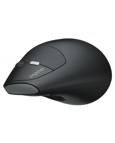 Ποντίκι Rapoo - EV250, οπτικό, ασύρματο, μαύρο/ασημί - 4