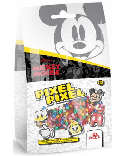 Μίνι μωσαϊκό Red Castle - Mickey Mouse, 1280 χάντρες - 1