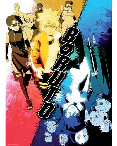  Μίνι αφίσα GB eye Animation: Boruto - Konoha vs Kara	 - 1