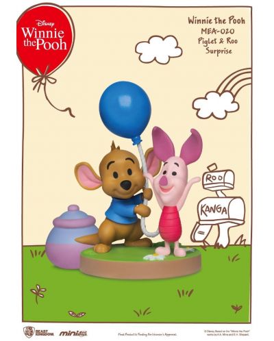 Μίνι φιγούρα  Beast Kingdom Disney: Winnie the Pooh - Piglet and Roo (Mini Egg Attack) - 4