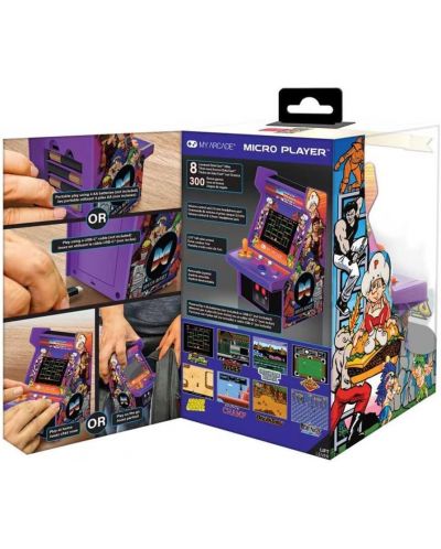 Μίνι ρετρό κονσόλα My Arcade - Data East 300+ Micro Player - 3