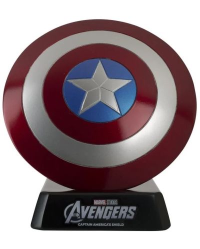 Μίνι Ρέπλικα Eaglemoss Marvel: Captain America - Captain America's Shield (Hero Collector Museum) - 1