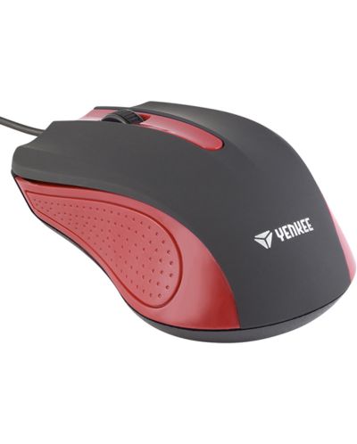 Ποντίκι Yenkee - 1015RD, οπτικό, κόκκινο - 2