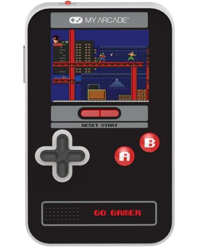 Μίνι κονσόλα My Arcade - Gamer V Classic 300in1, μαύρο/κόκκινο - 1