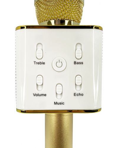 Μικρόφωνο OTL Technologies - Rainbow High Karaoke, χρυσό - 3