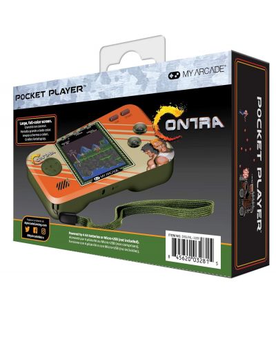 Μίνι κονσόλα My Arcade -  Contra 2in1  Pocket Player (Premium Edition) - 3