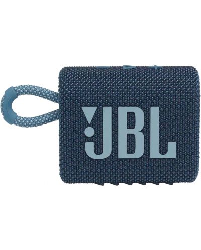 Mini ηχείο JBL - Go 3, μπλε - 5