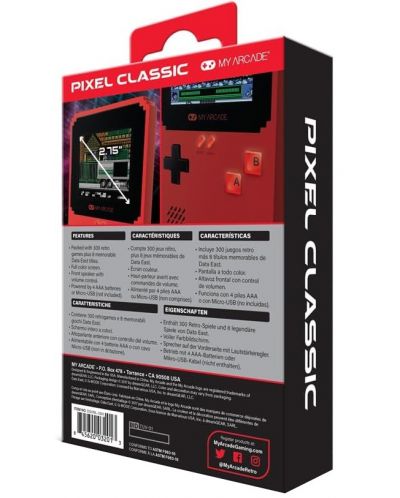 Μίνι κονσόλα My Arcade - Data East 300+ Pixel Classic - 4