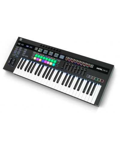 Controller MIDI Novation - 49SL MKIII, μαύρο - 2