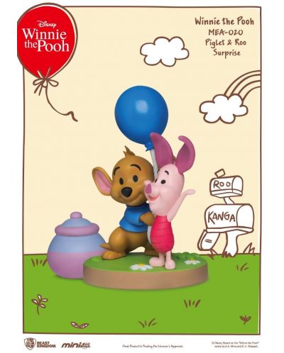 Μίνι φιγούρα  Beast Kingdom Disney: Winnie the Pooh - Piglet and Roo (Mini Egg Attack) - 2