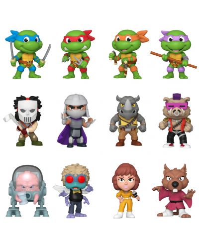 Μίνι φιγούρα  Funko Animation: Teenage Mutant Ninja Turtles - Mystery Minis Blind Box - 2